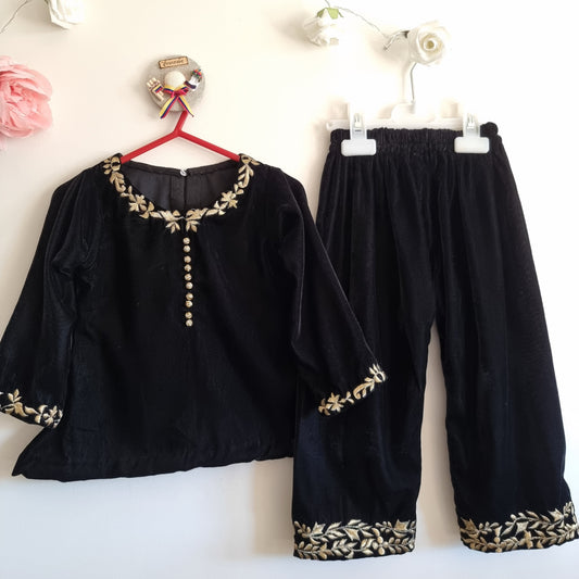 Winter Sale 2025 - Velvet Kurta for Women and Kids Velvet 2Pc