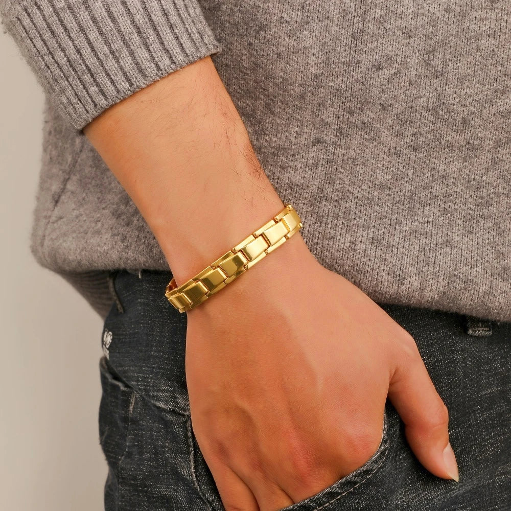 RAKOL Classic Stainless Steel Pendant Italian Chain Link Men Women